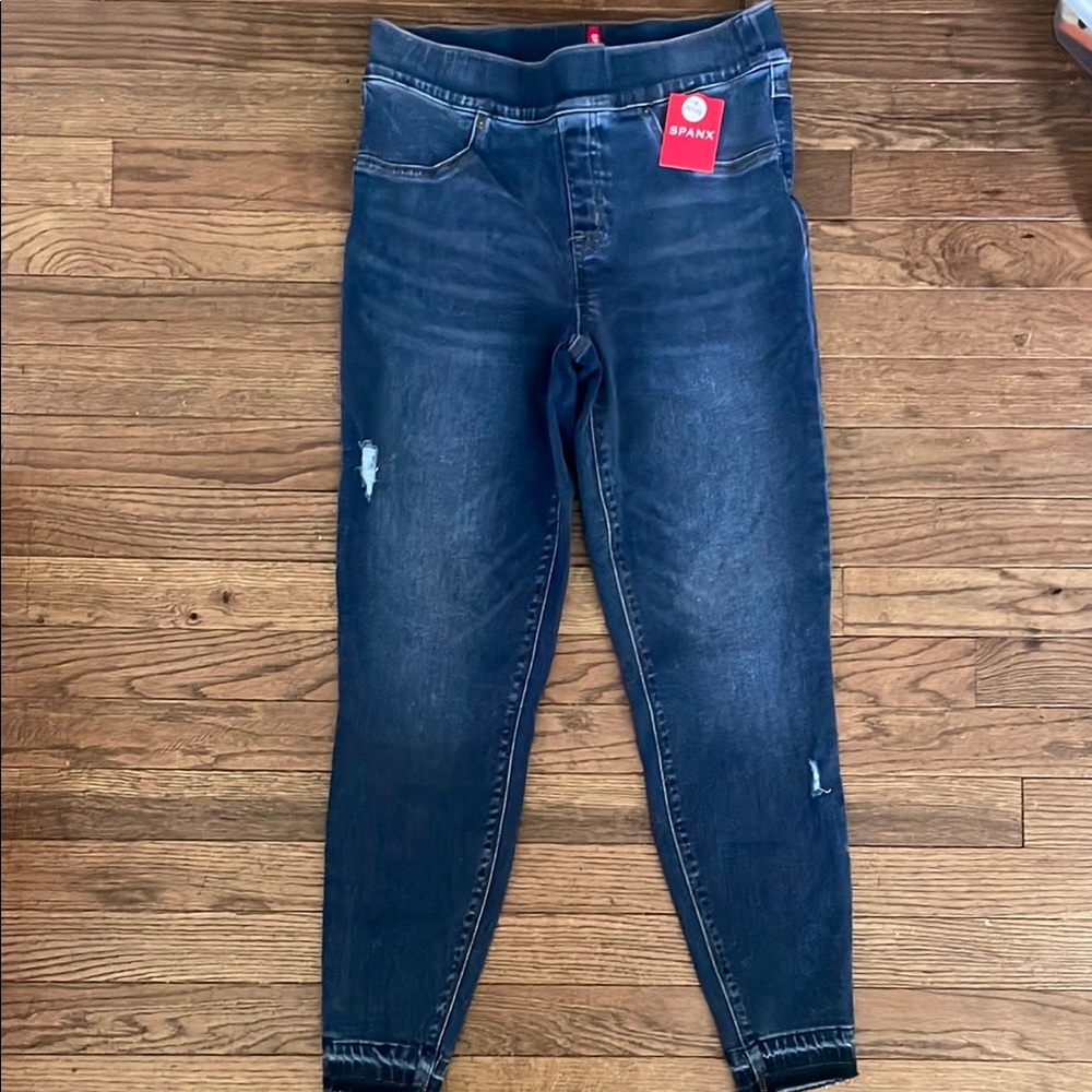 NWT Spanx Women's Blue Jeans petite